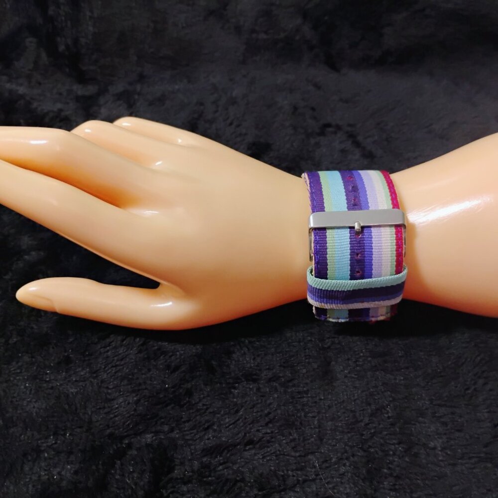 Sevil Colorful Striped Watch (210) - Picture 2 of 5